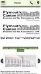 Mobile Screenshot of plymouthcantoncpa.com